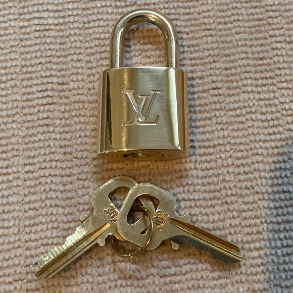 Louis Vuitton Handbags - Louis Vuitton Brass Lock and Keys